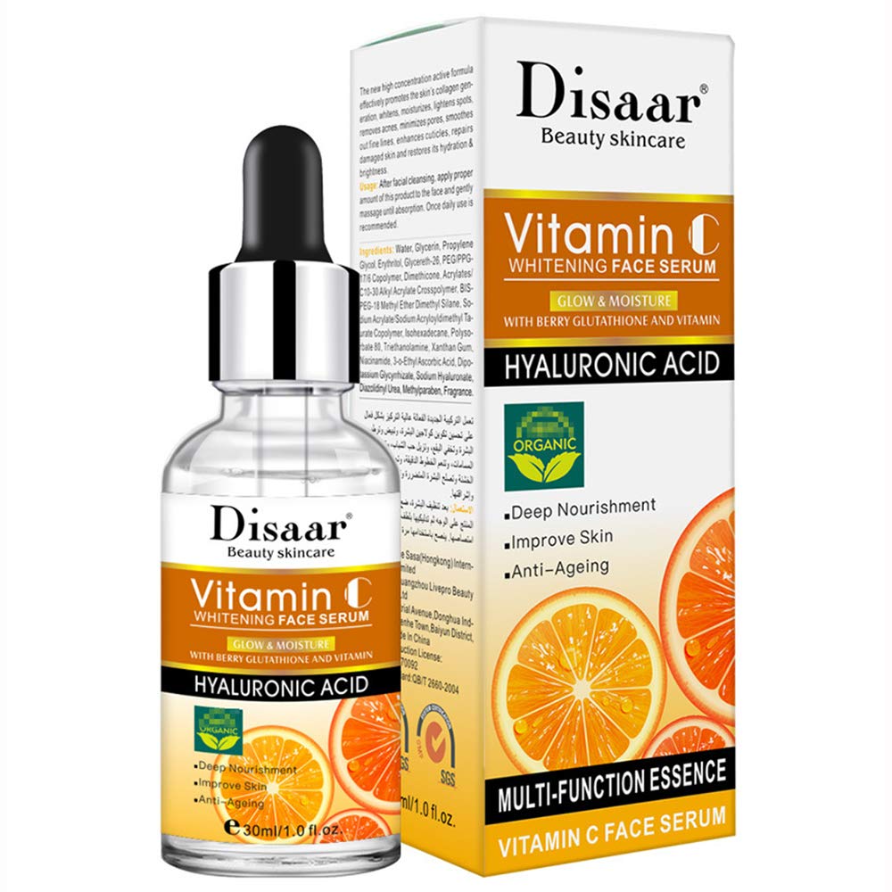 SUERO FACIAL VITAMINA C 100 % ORGÁNICO